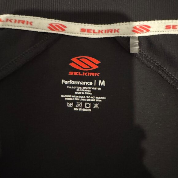 Selkirk Women's Pro Line Full Zip-Up Cropped Jacket black in size medium - Picture 4 of 5